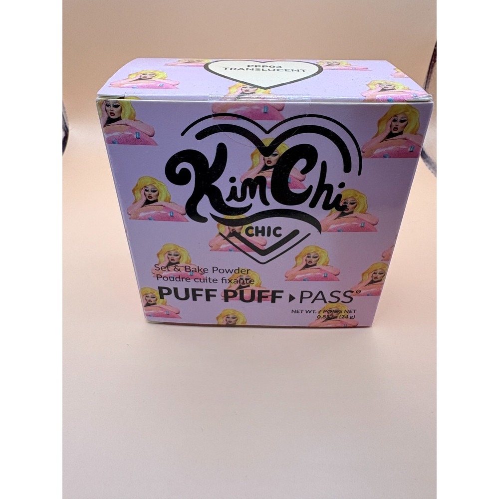 Kim Chi Chic Puff Puff Past Translucent Setting Powder .85 oz Exp Jan 2031
